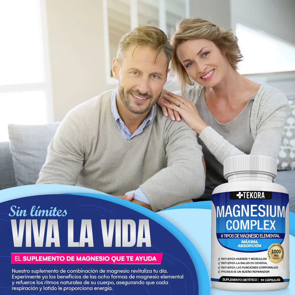 Magnesium Complex ORIGINAL 90 CAPSULAS - OFERTA 3X1 SOLO POR HOY