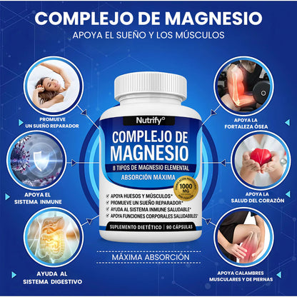 Magnesium Complex ORIGINAL 90 CAPSULAS - OFERTA 3X1 SOLO POR HOY